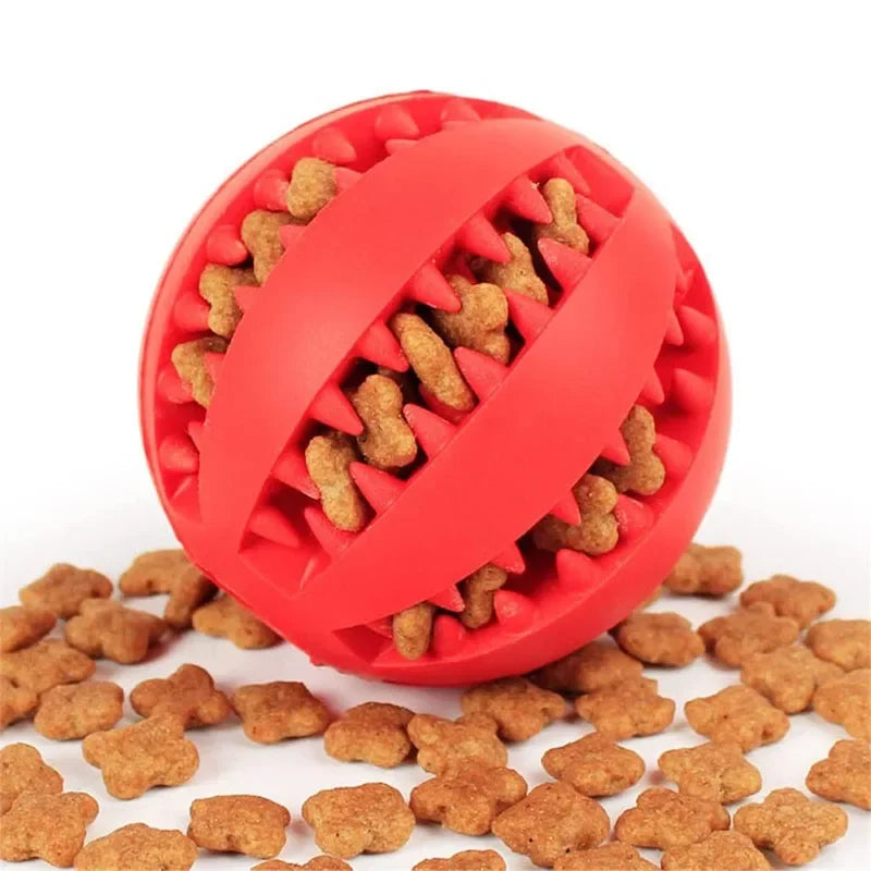 Pet Interactive Silicone Chewing Balls