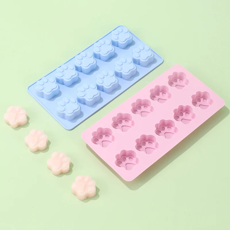 Silicone Paw Print Baking Mold