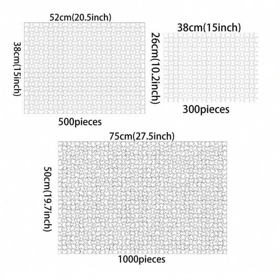 300/500/1000 Pcs Last Supper Puzzle Wooden